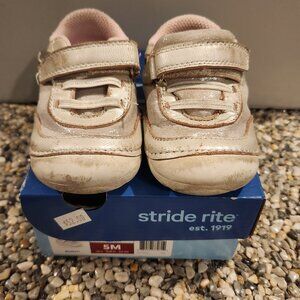 Stride Rite: Soft Motion: Jazzy Sneaker: Champagne: 5M